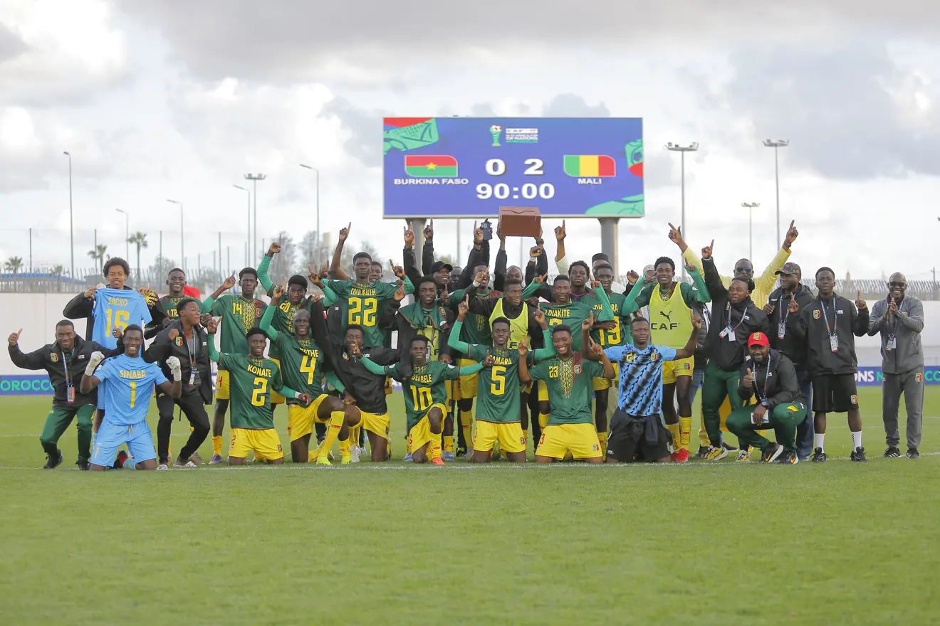 Le Mali domine le Burkina Faso et se qualifie pour la finale de la CAN U17 TotalEnergies